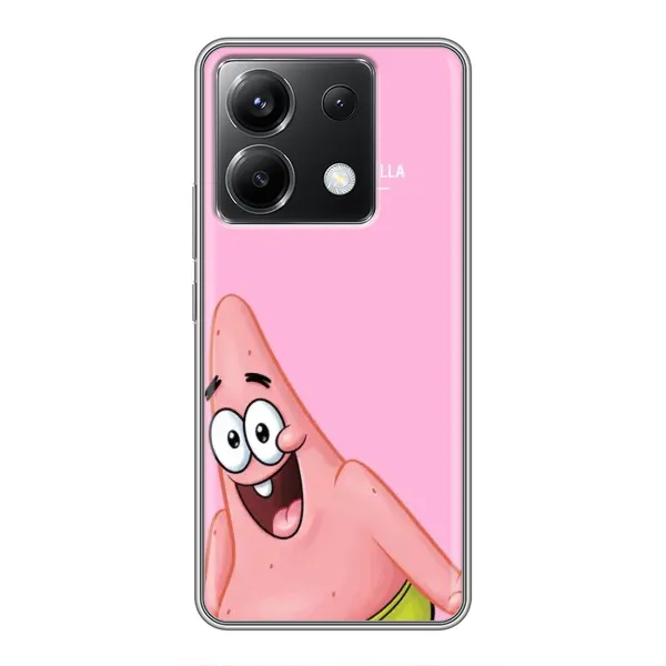 Чехол с рисунком «Патрик» для Xiaomi POCO X6 5G
