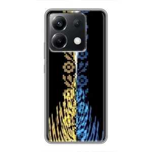 Силиконовый Чехол на Xiaomi POCO X6 5G (Патриотическая вышиванка)
