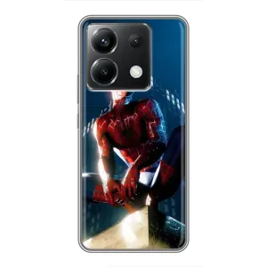 Чохол Супергерой Людина Павук на Xiaomi POCO X6 5G (Павук на домі)