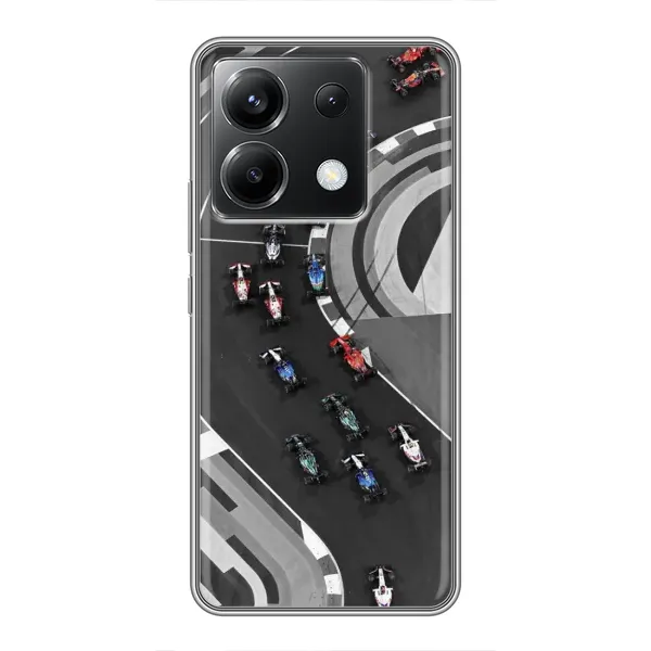 Чехол с рисунком «Гонки ф1» для Xiaomi POCO X6 5G Чехол с рисунком «Гонки ф1» для Xiaomi POCO X6 5G