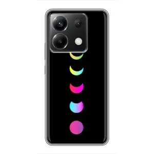 Чехол (ТПУ) с планетами на Xiaomi POCO X6 5G (Полнолуние)