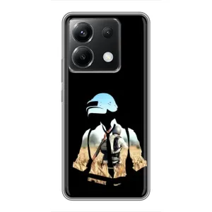Чохол з картинкою "Герой Pubg" на Xiaomi POCO X6 5G (Пубг мен)