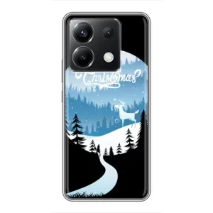 Силіконовий бампер на різдво для Xiaomi POCO X6 5G (Різдвяний Олень)
