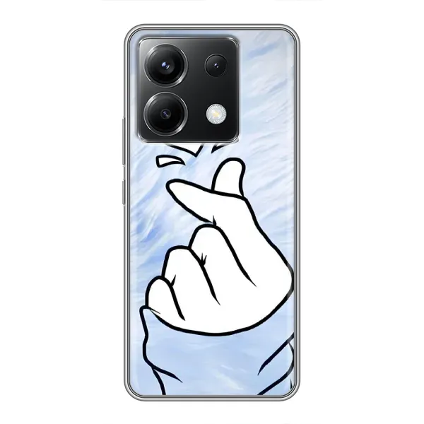 Чехол с рисунком «Сердечка знак» для Xiaomi POCO X6 5G Чехол с рисунком «Сердечка знак» для Xiaomi POCO X6 5G