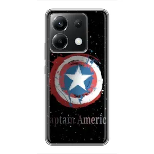 Чохол с Щітом Капітана Америки на Xiaomi POCO X6 5G (Щит Капітана)