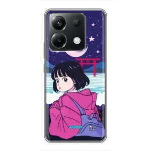 Чехол с персонажами АНИМЕ на Xiaomi POCO X6 5G (Синобу Миякэ)