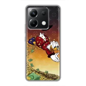 Силіконовий чохол для Xiaomi POCO X6 5G (Скрудж Луі Віттон)