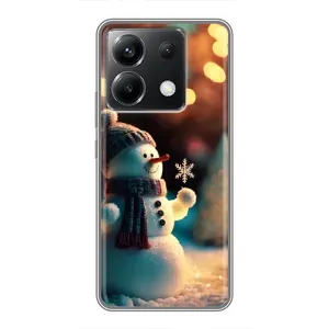 Чохли на Новий Рік Xiaomi POCO X6 5G (Сніговик святковий)