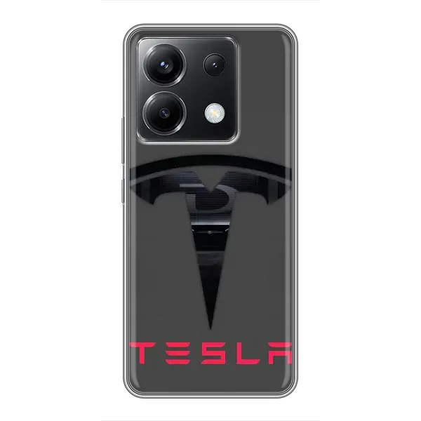 Чехол с рисунком «Logo TESLA» для Xiaomi POCO X6 5G Чехол с рисунком «Logo TESLA» для Xiaomi POCO X6 5G