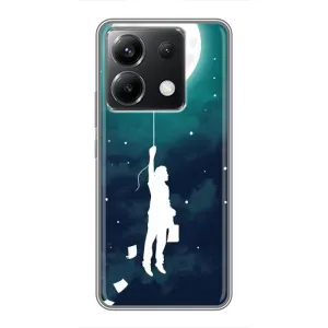 Чохол (ТПУ) з планетами на Xiaomi POCO X6 5G (To The moon)