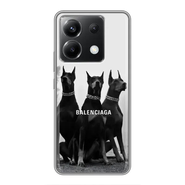 Чехол с рисунком «Три добермана» для Xiaomi POCO X6 5G Чехол с рисунком «Три добермана» для Xiaomi POCO X6 5G