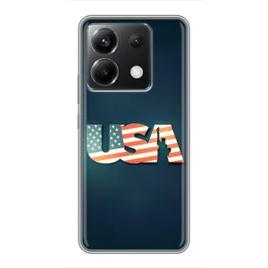 Чохол Прапор USA для Xiaomi POCO X6 5G (USA)