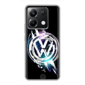 Чехол "Фольксваген" для Xiaomi POCO X6 5G (Volkswagen на черном)