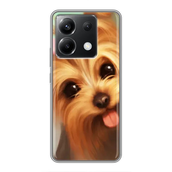 Чехол с рисунком «Йоршенский терьер» для Xiaomi POCO X6 5G Чехол с рисунком «Йоршенский терьер» для Xiaomi POCO X6 5G