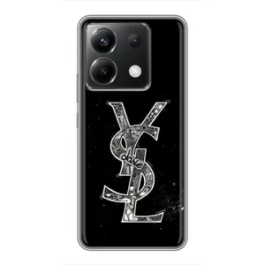 Чохол (Dior, Prada, YSL, Chanel) для Xiaomi POCO X6 5G (YSL)