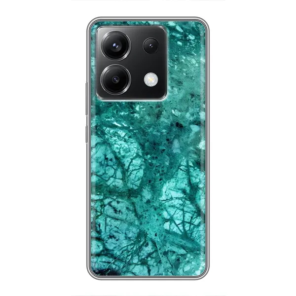 Чехол с рисунком «Зеленый мрамор» для Xiaomi POCO X6 5G Чехол с рисунком «Зеленый мрамор» для Xiaomi POCO X6 5G