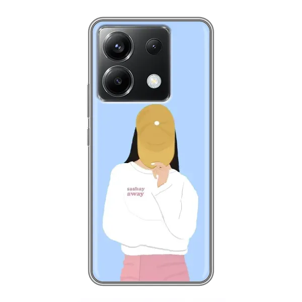 Чехол с рисунком «Желтая кепка» для Xiaomi POCO X6 5G Чехол с рисунком «Желтая кепка» для Xiaomi POCO X6 5G