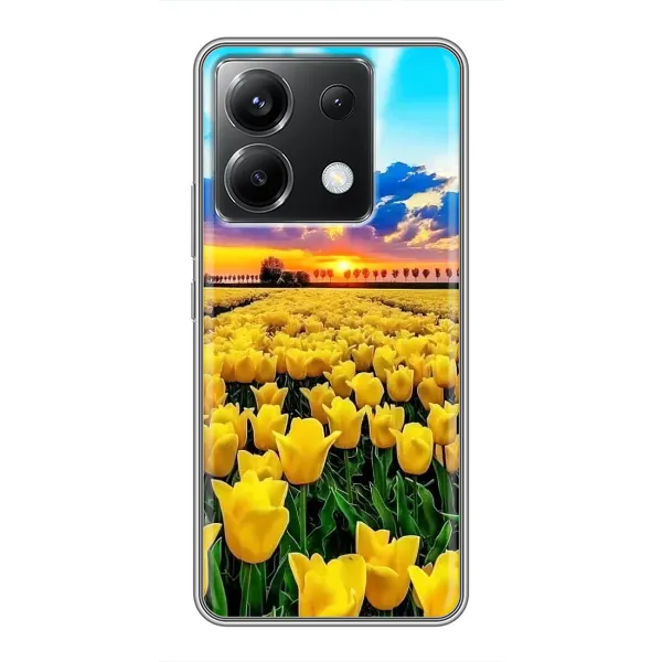 Чехол с рисунком «Желтые тюльпаны» для Xiaomi POCO X6 5G Чехол с рисунком «Желтые тюльпаны» для Xiaomi POCO X6 5G