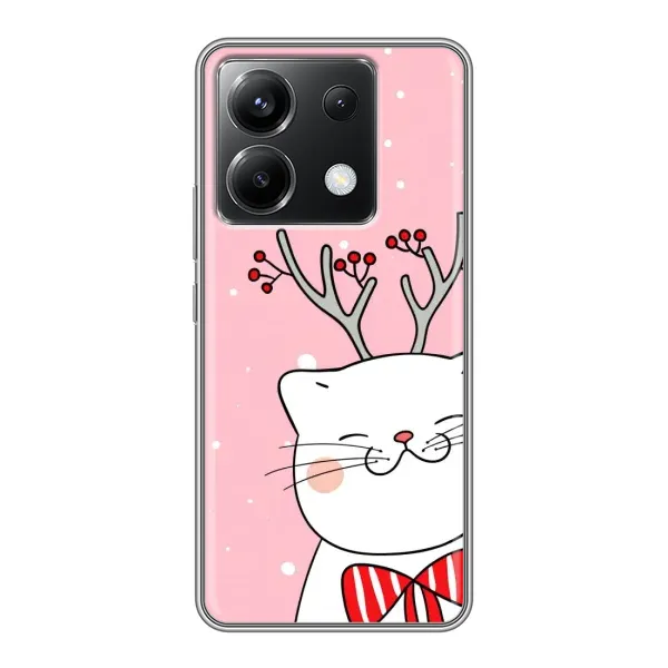 Чехол с рисунком «Зимний кот» для Xiaomi POCO X6 5G Чехол с рисунком «Зимний кот» для Xiaomi POCO X6 5G