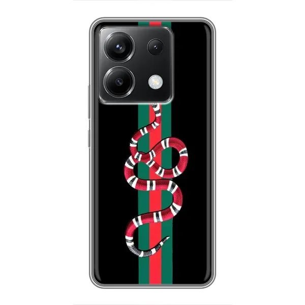 Чехол с рисунком «Змей Гуччи» для Xiaomi POCO X6 5G Чехол с рисунком «Змей Гуччи» для Xiaomi POCO X6 5G