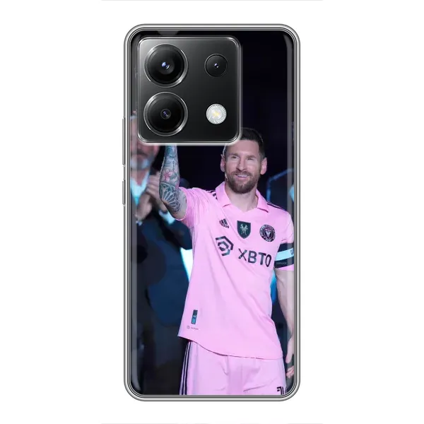 Чохол з малюнком «Золотий м'яч Мессі» для Xiaomi POCO X6 5G Чохол з малюнком «Золотий м'яч Мессі» для Xiaomi POCO X6 5G