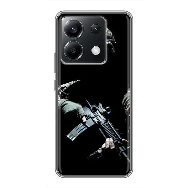 Чехол с рисунком «ЗСУ снайпер» для Xiaomi POCO X6 5G Чехол с рисунком «ЗСУ снайпер» для Xiaomi POCO X6 5G