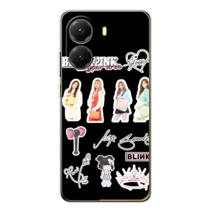 Чехлы с картинкой для Xiaomi POCO X7 Pro (Арт блэкпинг)