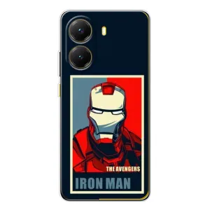 Чохол Супергерой Залізна Людина на Xiaomi POCO X7 Pro (Art Iron man)