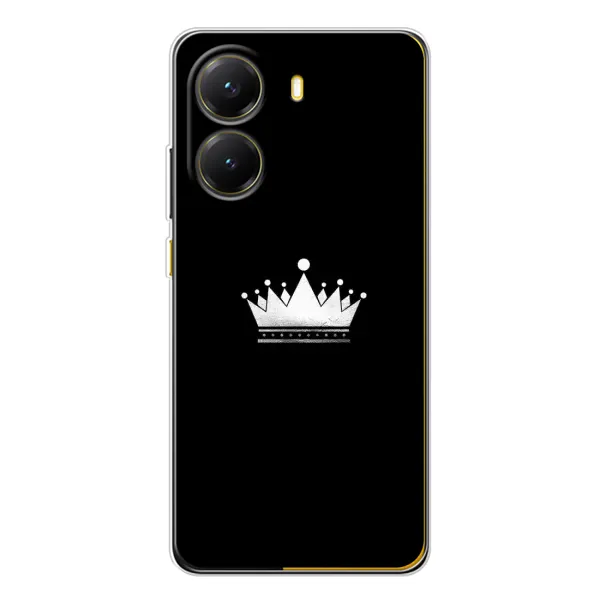 Чехол с рисунком «Белая корона» для Xiaomi POCO X7 Pro