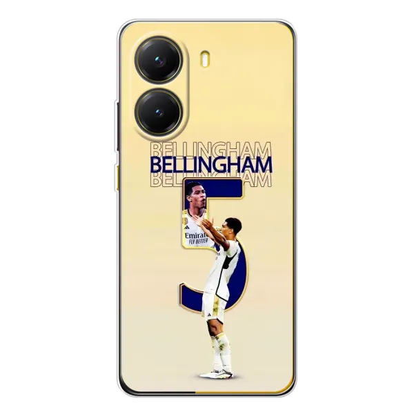Чехол с рисунком «Беллингем ,Реал 5» для Xiaomi POCO X7 Pro Чехол с рисунком «Беллингем ,Реал 5» для Xiaomi POCO X7 Pro