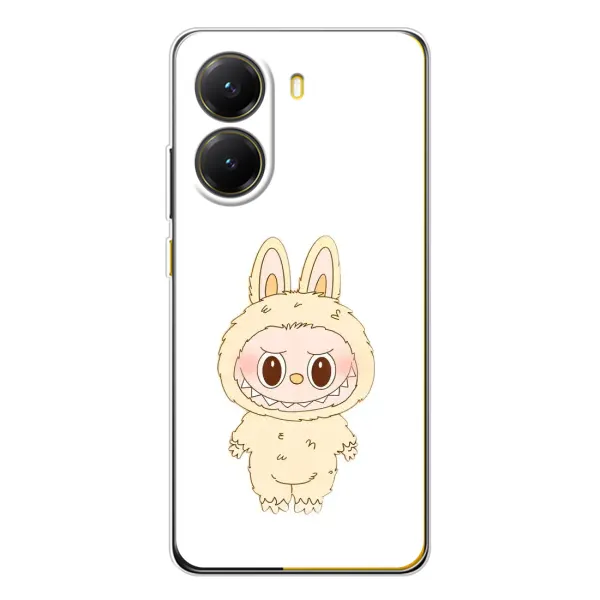 Чехол с рисунком «Бежевый Лабубу» для Xiaomi POCO X7 Pro Чехол с рисунком «Бежевый Лабубу» для Xiaomi POCO X7 Pro