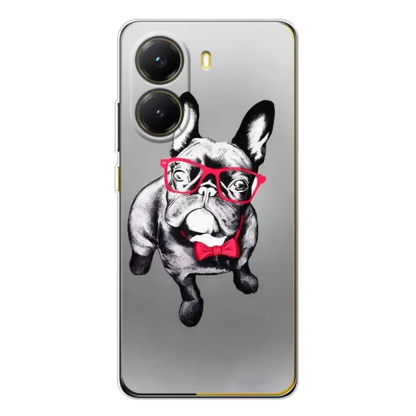 Чехол с рисунком «Бульдог в очках» для Xiaomi POCO X7 Pro Чехол с рисунком «Бульдог в очках» для Xiaomi POCO X7 Pro