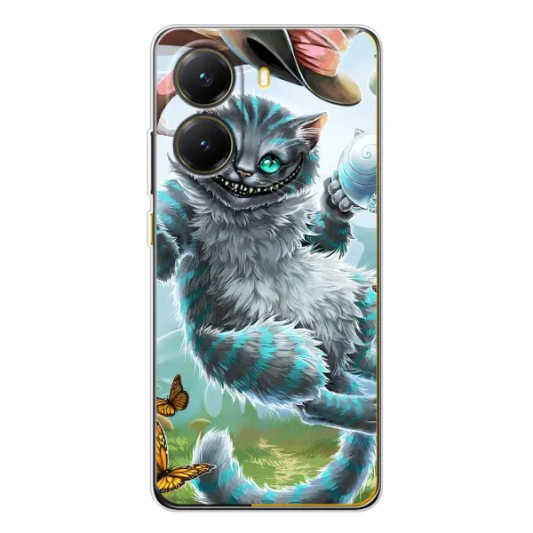 Чехол с рисунком «Чеширский  КОТИК» для Xiaomi POCO X7 Pro