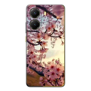 Чехол с принтом САКУРЫ на Xiaomi POCO X7 Pro (Цветущая сакура)