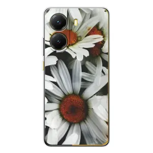 Чехол с ромашками на Xiaomi POCO X7 Pro (Цветы Ромашки)