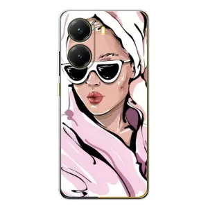 Чохол з картинкою Модні Дівчата Xiaomi POCO X7 Pro (Дівчина в халаті)