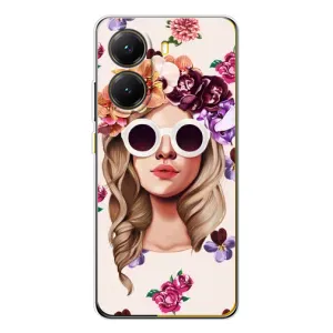 Чохол з картинкою Модні Дівчата Xiaomi POCO X7 Pro (Дівчина в окулярах)