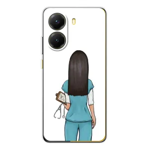 Силиконовый бампер (Работники) на Xiaomi POCO X7 Pro (Доктор)