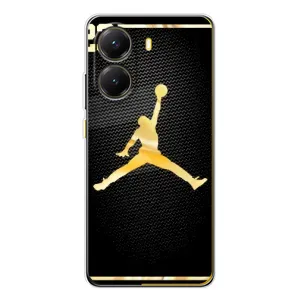 Силиконовый Чехол Nike Air Jordan на Поко Х7 Про (Джордан 23)