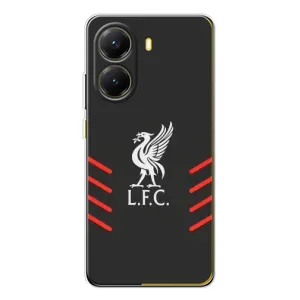 Силиконовые Чехлы принт Футбол на Xiaomi POCO X7 Pro (Эмблема Liverpool)