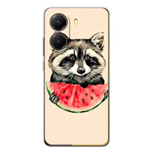 Силиконовый Чехол с Енотами на Xiaomi POCO X7 Pro (Енот)