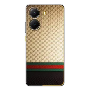 Чохли бренд ГУЧЧІ для Xiaomi POCO X7 Pro (Фон Гуччі)