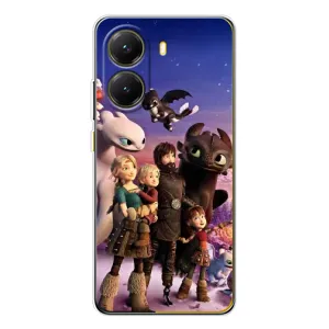 Чехол дракон Беззубик для Xiaomi POCO X7 Pro (Герои дракона)