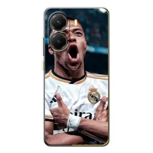 Чехол (TPU) с Футболистом на Xiaomi POCO X7 Pro (Гол Мбаппе)