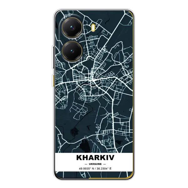 Чехол с рисунком «Харьков» для Xiaomi POCO X7 Pro Чехол с рисунком «Харьков» для Xiaomi POCO X7 Pro