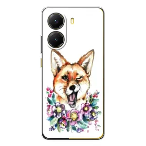 Чехол с Лисичкой для Xiaomi POCO X7 Pro (Хитрая лиса)