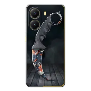 Чехол КИБЕРСПОРТ для Xiaomi POCO X7 Pro (Кинжал КС ГО)