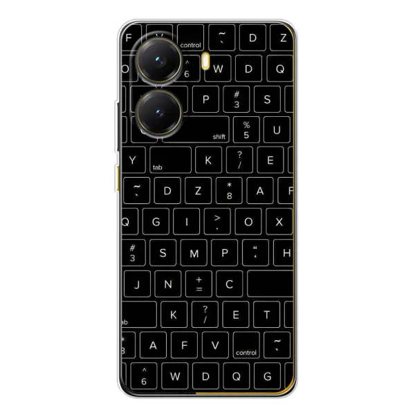 Чехол с рисунком «Клавиатура» для Xiaomi POCO X7 Pro Чехол с рисунком «Клавиатура» для Xiaomi POCO X7 Pro