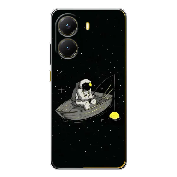 Чехол с рисунком «Космонавт на рыбалке» для Xiaomi POCO X7 Pro Чехол с рисунком «Космонавт на рыбалке» для Xiaomi POCO X7 Pro