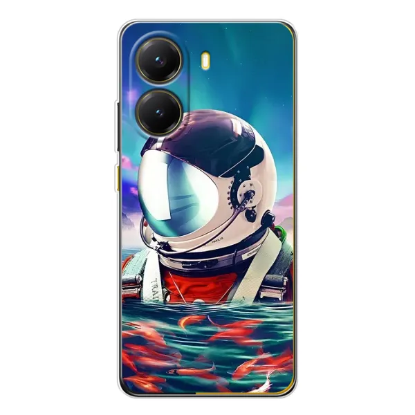 Чехол с рисунком «Космонавт в воде» для Xiaomi POCO X7 Pro Чехол с рисунком «Космонавт в воде» для Xiaomi POCO X7 Pro
